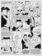 Philippe Berthet - Pin-Up, Le dossier Alfred H., planche ori