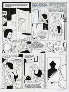 Philippe Berthet - Pin-Up, Le dossier Alfred H., planche ori