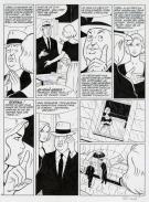 Philippe Berthet - Pin-Up, Le dossier Alfred H., planche ori