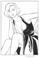 Philippe Berthet - Pin-Up, Illustration originale - projet e