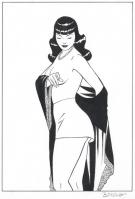 Philippe Berthet - Pin-Up, Illustration originale - ex-libri