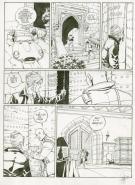 Griffo - La pension du docteur Eon, Planche originale accomp