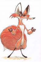 Chris Ayers - Daily Zoo, Illustration originale - Day 1578 -