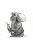 Chris Ayers - Daily Zoo, Illustration originale - Day 1993 -