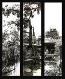 Michael Peronard - illustration originale - Triptyque Jardin