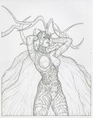 Adriano De Vincentiis - Illustration originale - Hela