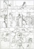Adriano De Vincentiis - Succubes, Roxelane, Planche original