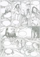 Adriano De Vincentiis - Succubes, Roxelane, Planche original