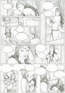 Adriano De Vincentiis - Succubes, Roxelane, Planche original