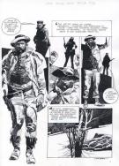 Sergio Toppi - Planche originale - Histoire in&eacute;dite : Una vo
