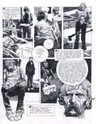 Sergio Toppi - Planche originale - Histoire in&eacute;dite : Una vo
