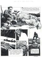 Sergio Toppi - Planche originale - Histoire in&eacute;dite : Una vo