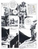 Sergio Toppi - Planche originale - Histoire in&eacute;dite : Una vo