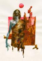 Sergio Toppi - Sc&egrave;nes de la Bible, Illustration originale - 