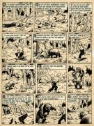 Willy Vandersteen - Bessy, Planche originale
