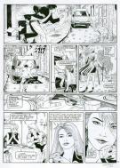 Olivier Grenson - Niklos Koda, planche originale (1 rustine)