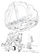 Sergio Salma - Nathalie, illustration originale