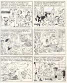 Sergio Salma - Nathalie, planche originale - gag 348
