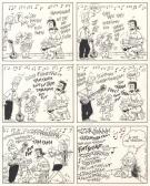 Sergio Salma - Nathalie, planche originale - gag 363