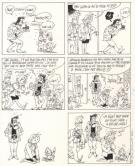 Sergio Salma - Nathalie, planche originale - gag 389