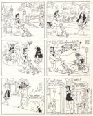 Sergio Salma - Nathalie, planche originale - gag 410