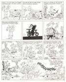 Sergio Salma - Nathalie, planche originale - gag 676