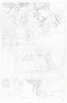 Attila Futaki - Severed, Issue 1, Crayonn&eacute; original de planc