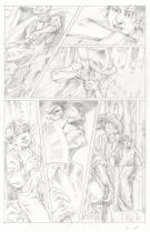 Attila Futaki - Severed, Issue 6, Crayonn&eacute; original de planc