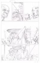 Attila Futaki - Severed, Issue 6, Crayonn&eacute; original de planc
