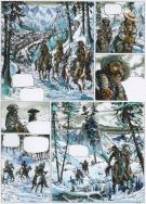 Tiburce Oger - La piste des Ombres, planche originale (deux 