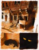 Ambre - Faust, Planche originale