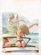 Milo Manara - Illustration originale 