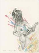 Jean S&eacute;bastien Rossbach - Mother, Petite m&egrave;re du bl&eacute; - croqu