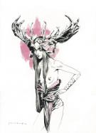 Jean S&eacute;bastien Rossbach - Mother, Illustration originale