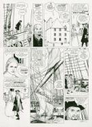 Patrice Pellerin - L'&eacute;pervier, Corsaire du Roy, Planche orig