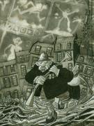 Didier Tronchet - Le quartier &eacute;vanoui, illustration original