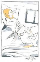Xavier Coste - Egon Schiele, Dessin original