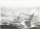 Riff Reb's - Le loup des mers, illustration originale in&eacute;dit