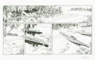 Trystram et Baudy - Pacifique, Planche originale (double pag