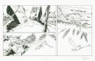 Trystram et Baudy - Pacifique, Planche originale (double pag