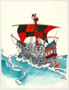 F'murrr - Le Génie des alpages , Ilustration originale coule