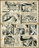 Sirius - Timour, Le cachot sous la Seine, Planche originale