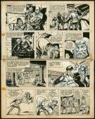 Sirius - Timour, Le cachot sous la Seine, Planche originale