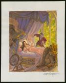 Scott Gustafson - Illustration originale - Sleeping Beauty 