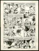 Hermann - Bernard Prince, Objectif Cormoran, Planche origina