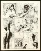 Hermann - Jeremiah, Les Yeux de Fer rouge, Planche originale