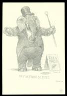  Armel Gaulme Bestiary Sketchbook #1 - Crayonn original : Un montreur de puces  