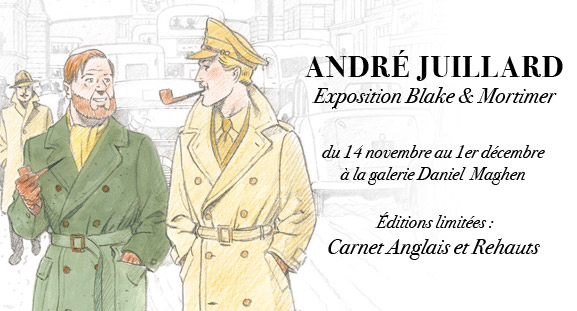 Exposition Andr Juillard du 14 novembre au 1er dcembre 2012