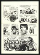 William Vance | Planche originale n°14 - L"Inconnue du Puy ? inédit - Ramiro | Daniel Maghen