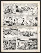 Tibet | Planche originale n°6 - Traquenard au Havre - Ric Hochet | Daniel Maghen